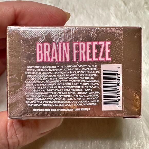 NIB Jeffree Star Eye Gloss Powder in Brain Freeze Full Size 4.5g - Picture 3 of 6
